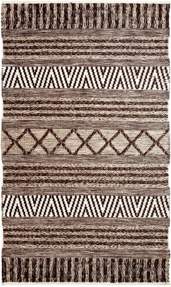 Dynamic Rugs HEIRLOOM 91003-109 Charcoal and Ivory